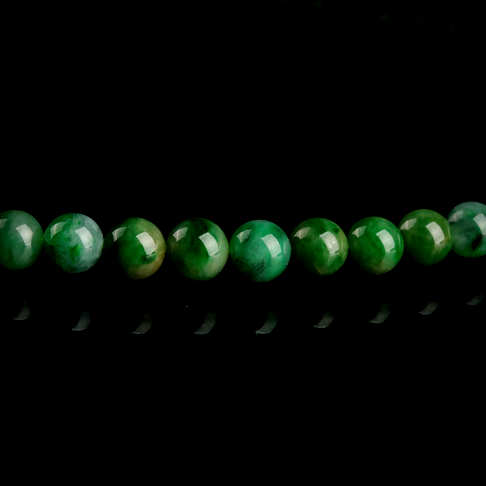 糯种暗绿翡翠塔链-翡翠-细糯种-A15F417E02004